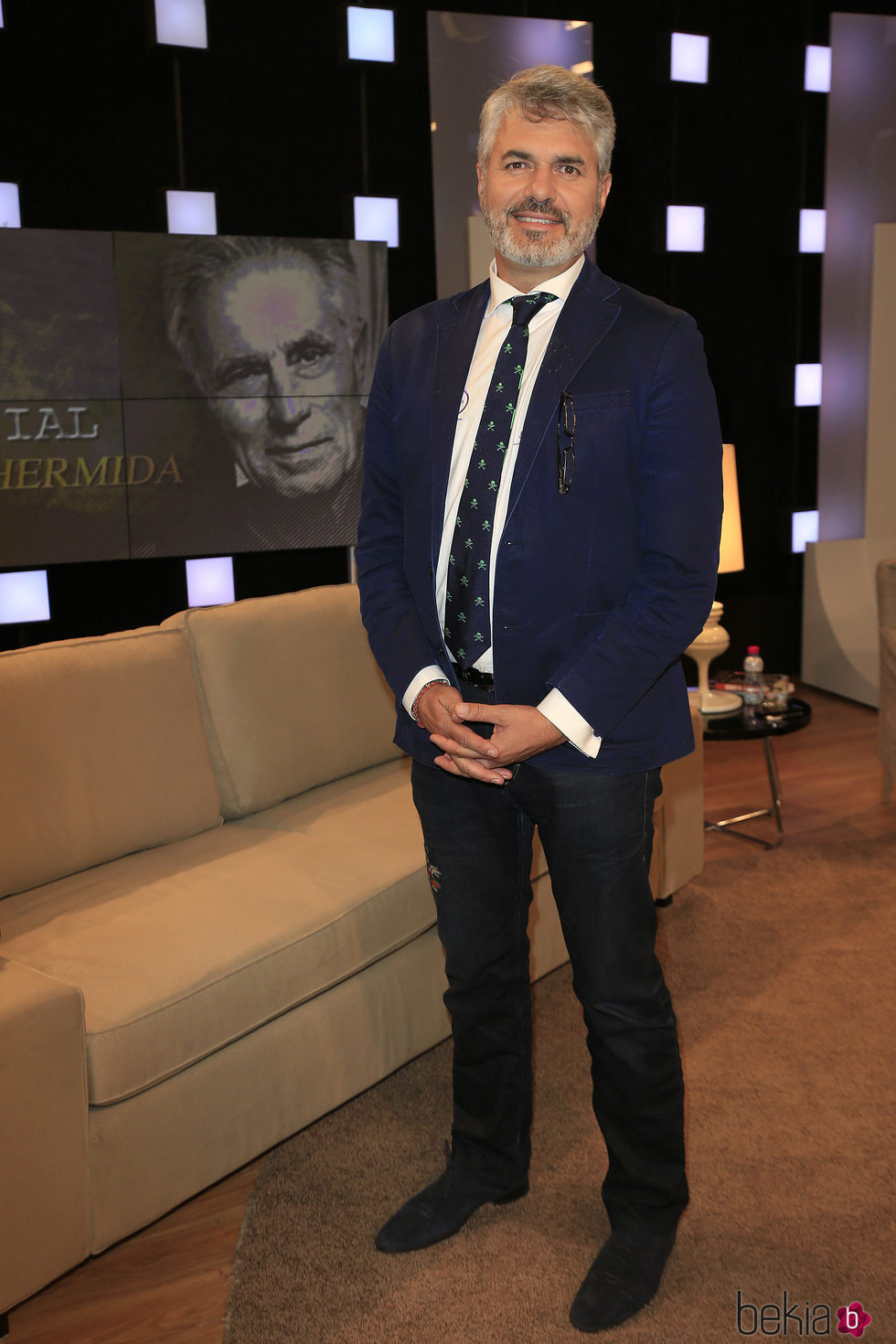 El presentador Agustín Bravo