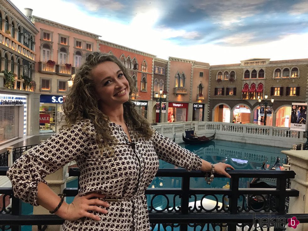 Tessa Bodi en el hotel The Venetian en Macao