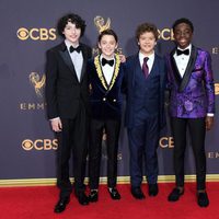 Los actores de 'Stranger Things' en la alfombra roja de los Premios Emmy 2017