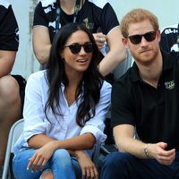 El Príncipe Harry y Meghan Markle en los Invictus Games de Toronto