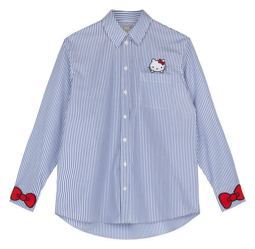 Camisa de rayas de la colección de Hello Kitty para Asos de otoño/invierno 2017/2018