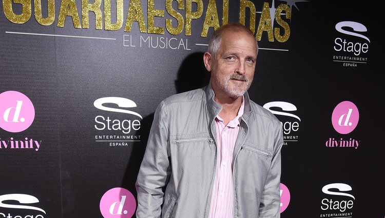 Jordi Rebellón en el estreno del musical 'El Guardaespaldas'