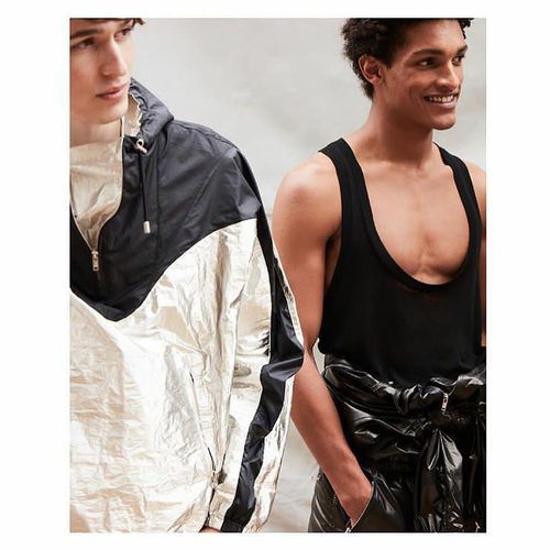 Bernabé Hardy participando en la primera colección masculina de Isabel Marant en la temporada primavera/verano 2018
