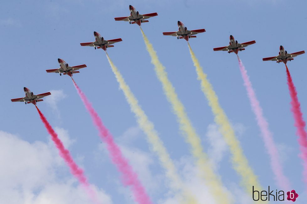 Exhibición aérea por el Día de la Hispanidad 2017