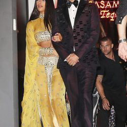 Kim Kardashian y Jonathan Cheban en la fiesta de Halloween 2017