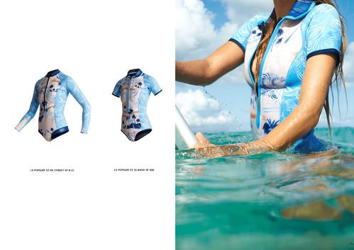 Traje de manga larga de la colección 'Pop Surf' de Roxy