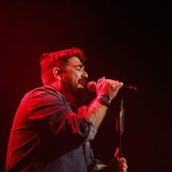 Antonio Orozco actuando en Alcobendas con su gira 'Destino'