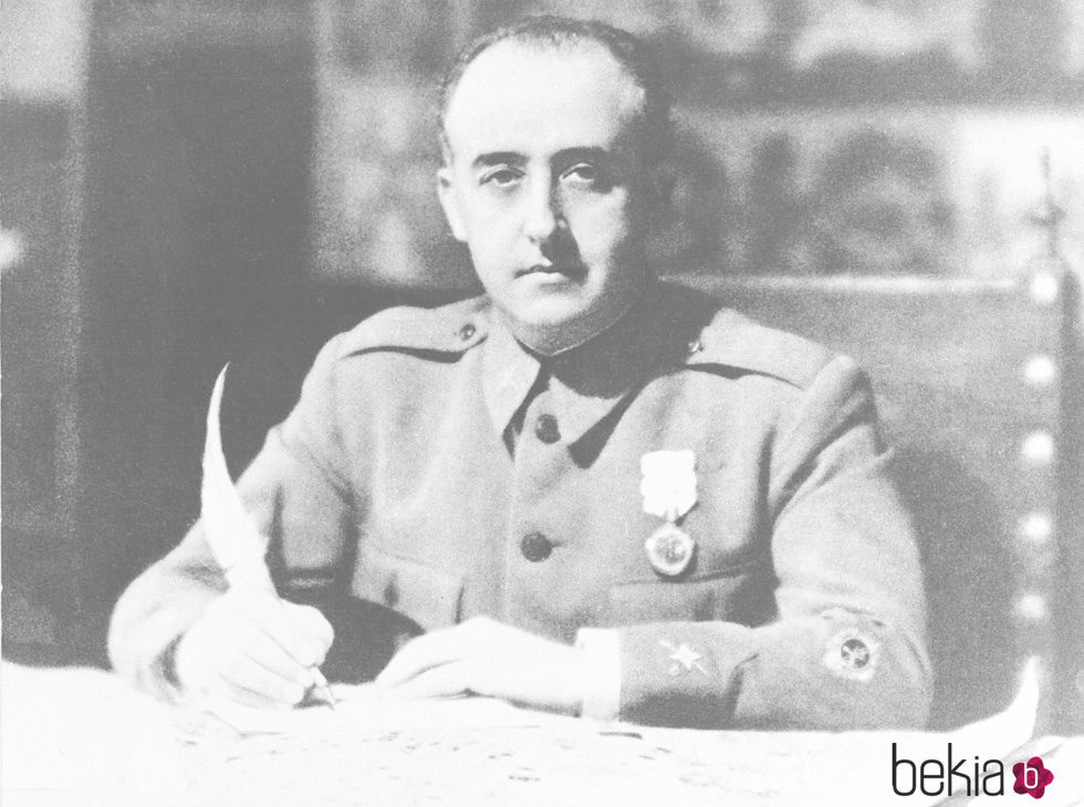 El dictador Francisco Franco
