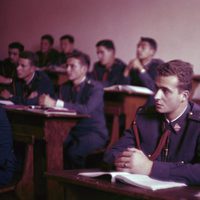 El Rey Juan Carlos en clase