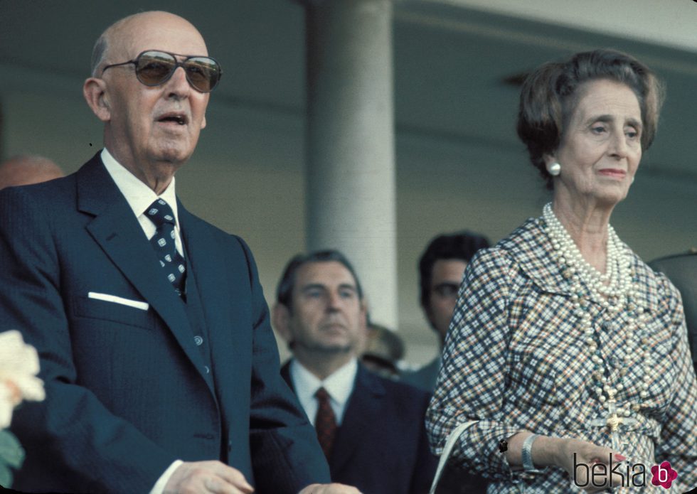Francisco Franco y Carmen Polo