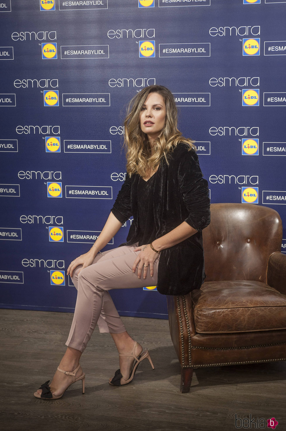 Jessica Bueno como imagen en la presentación de la colección Esmara by Lidl en Madrid