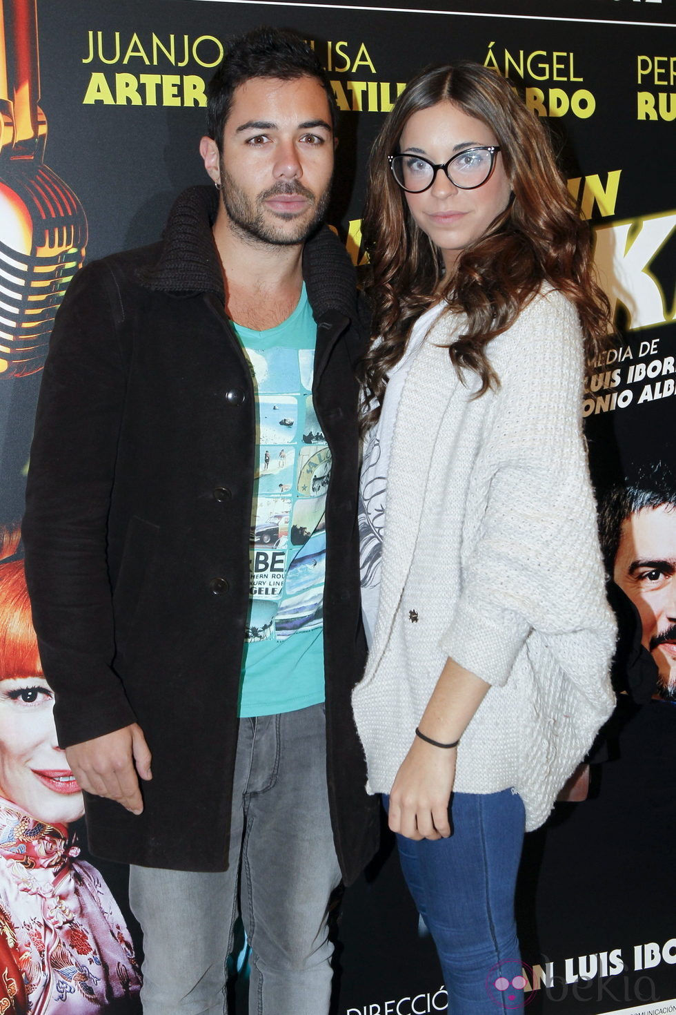 David Seijo en el estreno de 'Karaoke'