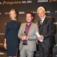 Judit Mascó, Carlos Latre y Luis del Olmo en los Premios Protagonistas 2011