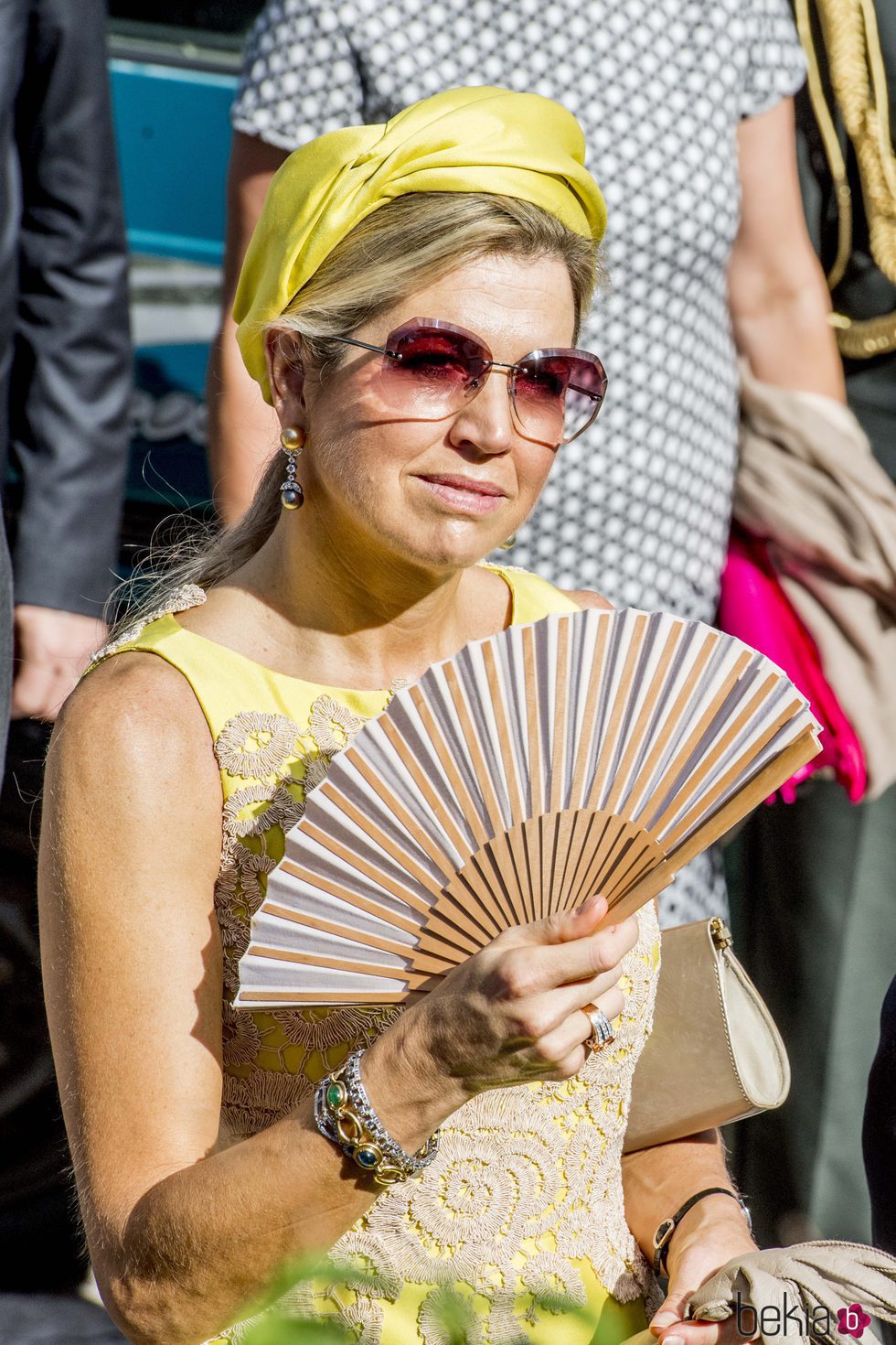 La Reina Máxima de Holanda disfrutando del Saba Day