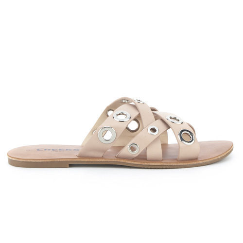 Sandalias rosa pastel de la colección Primavera-Verano 2018 de Merkal Calzados