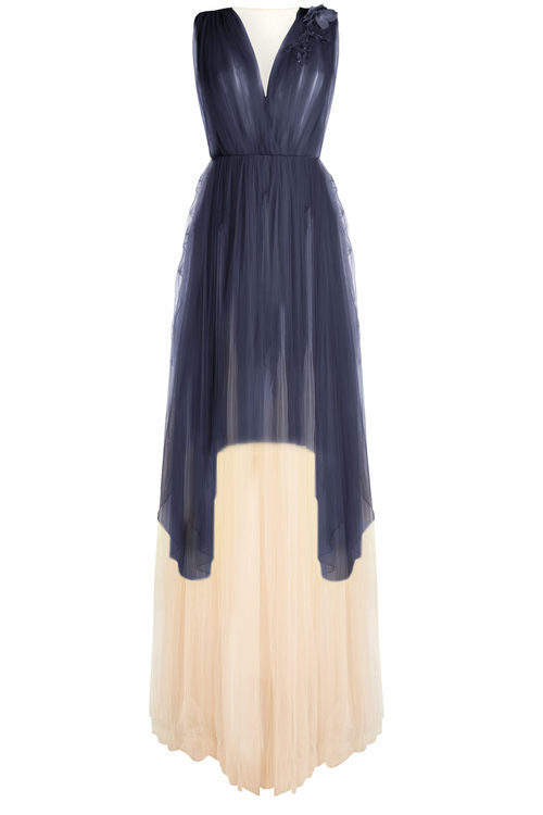 Vestido de tul de la colección cápsula que Delpozo venderá en Stylebop.com