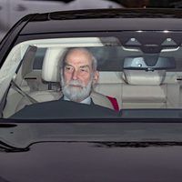 Los Príncipes de Kent en el almuerzo de Navidad 2017 en Buckingham Palace