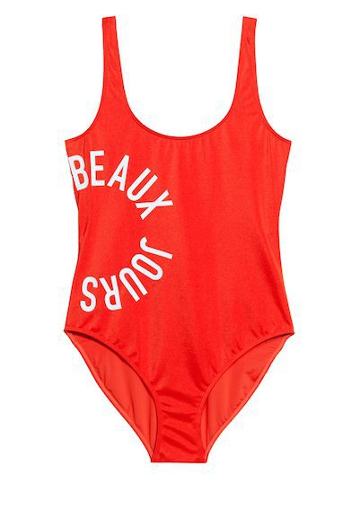 Bañador rojo de la colección de verano 2018 de & Other Stories