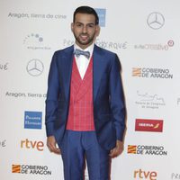 Juan Antonio ('OT 2017') en la alfombra roja de los Premios Forqué 2018