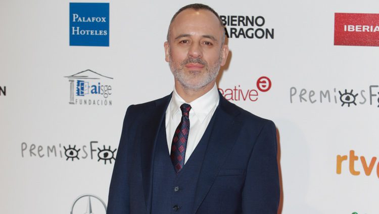 Javier Gutiérrez en la alfombra roja de los Premios Forqué 2018