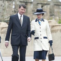 La Princesa Ana y Sir Timothy Laurence