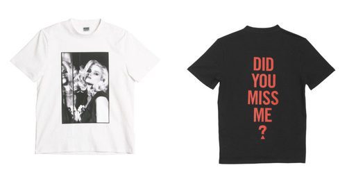 Camisetas de la colección de Guess Jeans que homenajea a Anna Nicole Smith