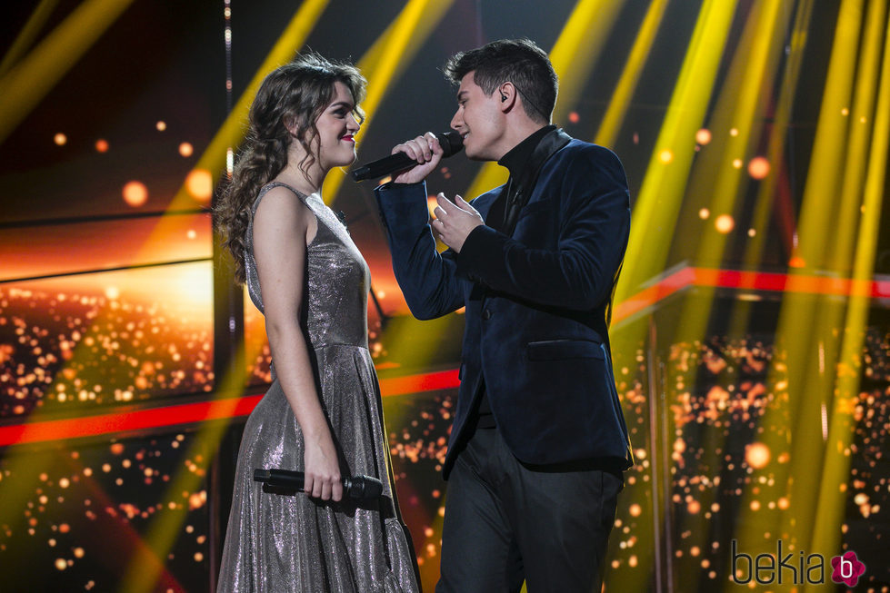 Alfred y Amaia en el dúo de la gala 12 de 'OT 2017'
