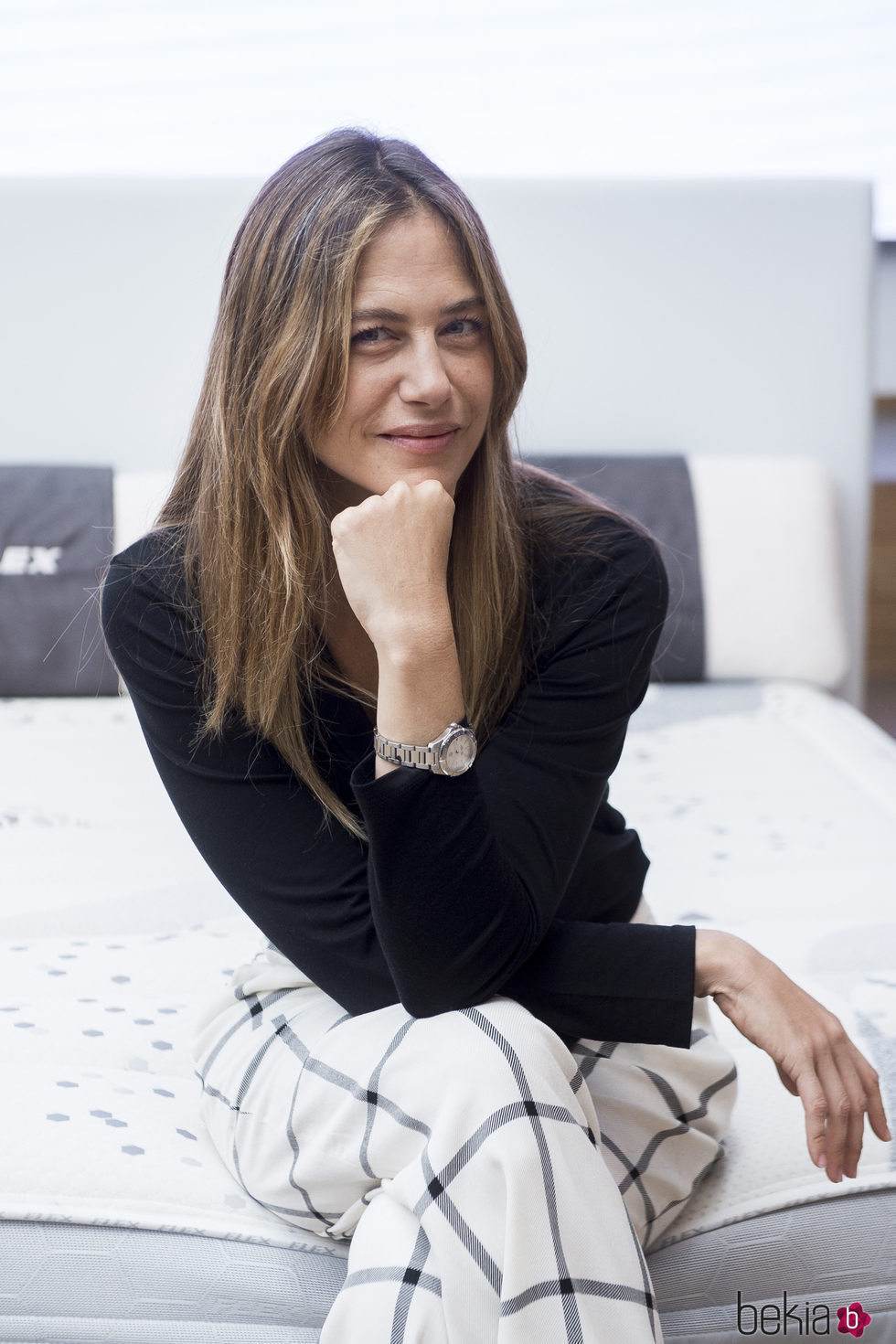 Martina Klein durante una presentación en Madrid