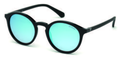 Gafas de sol con forma pantos azules de la colección de Guess SS18
