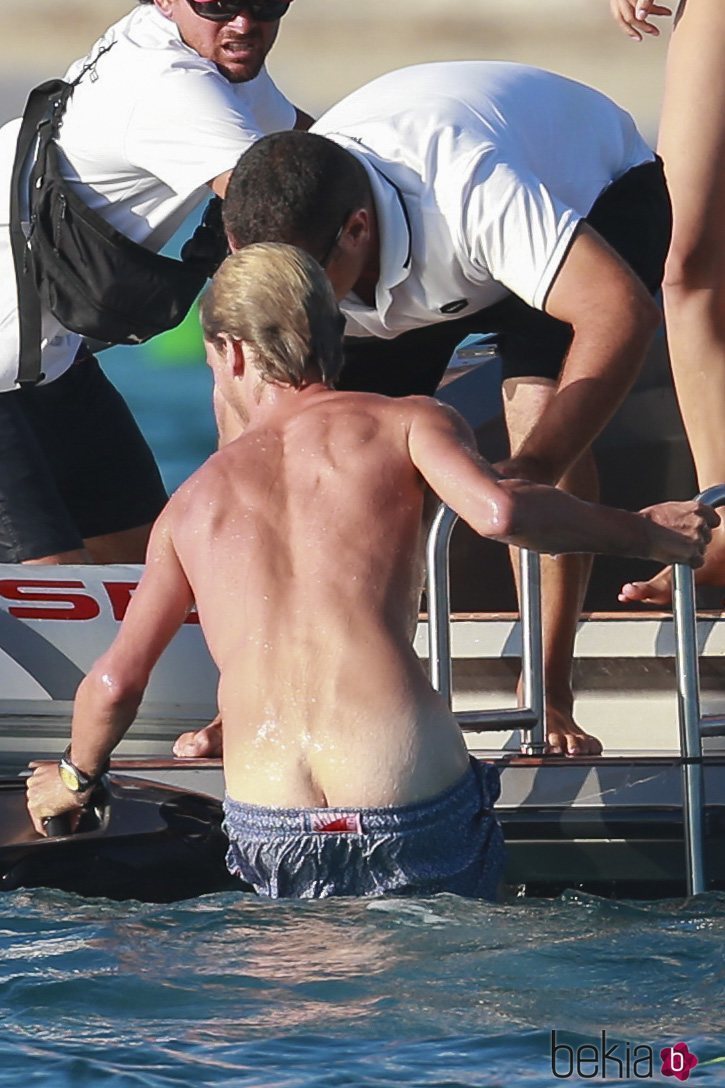 Culo de Christian de Hannover durante unas vacaciones en Ibiza