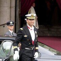 El Rey Felipe en la boda de Haakon y Mette-Marit de Noruega