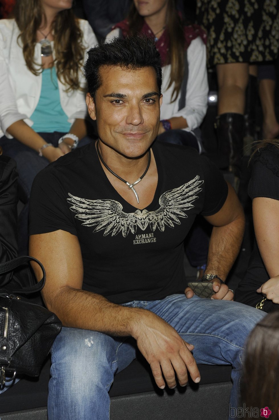 Andrés Burguera, en la presentación de una colección de la firma Francis Montesinos