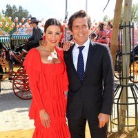 Manuel Díaz 'El Cordobés' y Virginia Troconis en la Feria de Abril 2018