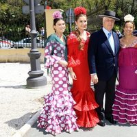 El Duque de Alba rodeado de mujeres flamencas