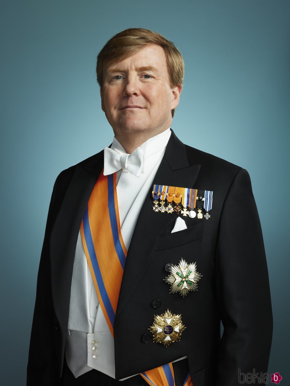 Foto oficial del Rey Guillermo Alejandro de Holanda por su quinto aniversario de reinado