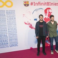 Estopa en el homenaje de despedida a Andrés Iniesta