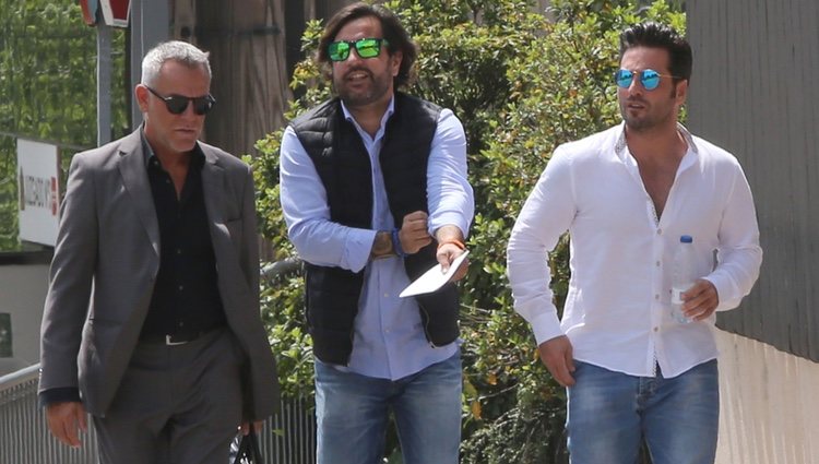 David Bustamante acudiendo a los juzgados de Pozuelo de Alarcón