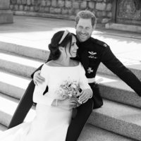 Los Duques de Sussex en su primera foto oficial tras convertirse en marido y mujer