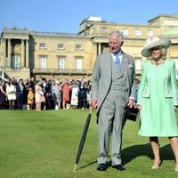 El Príncipe Carlos y Camilla Parker en la celebración del 70 cumpleaños del Príncipe de Gales