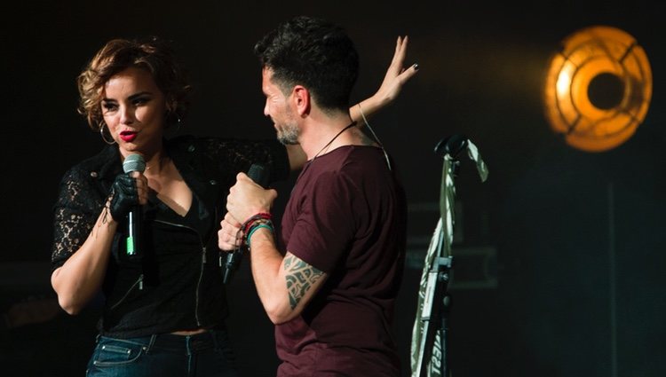 Chenoa y David de María, juntos en un escenario