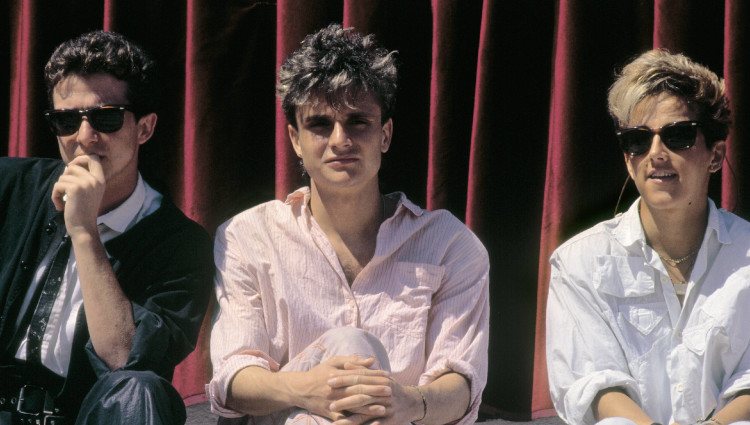 Nacho Cano, Ana Torroja y Jose María Cano formaban el grupo Mecano