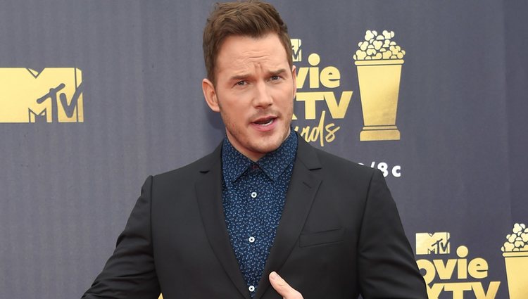 Chris Pratt en los MTV Movie & TV Awards 2018