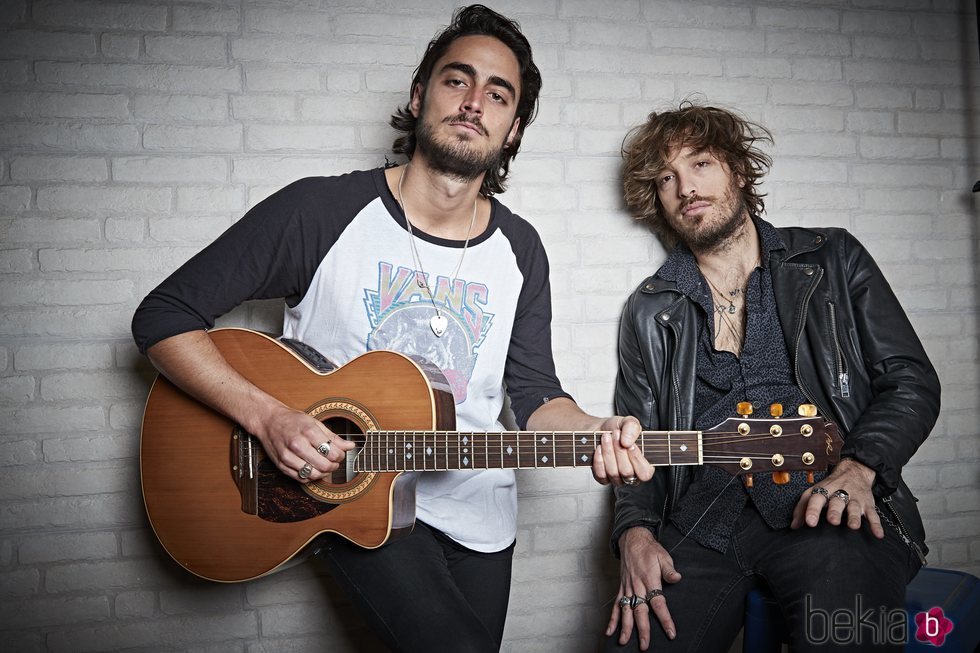 Adrián Roma y Juan Fernández, componentes del grupo Marlon