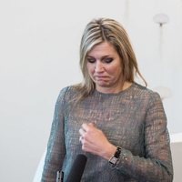 La Reina Máxima de Holanda en su primer acto oficial después del suicidio de su hermana, Inés Zorreguieta