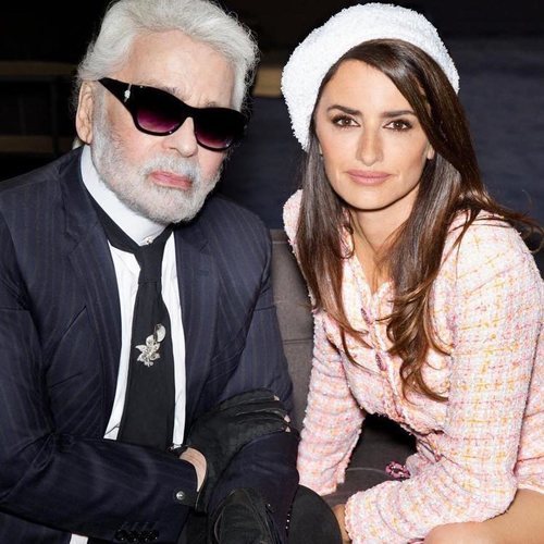 karl Lagerfeld y Penélope Cruz en un nuevo proyecto para la firma francesa Chanel