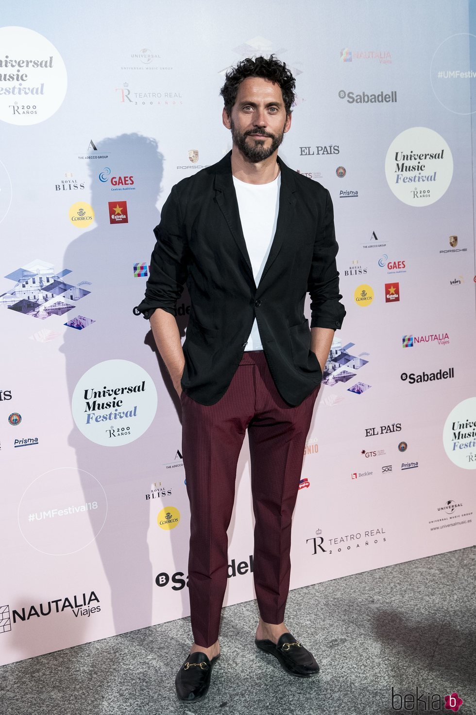 Paco León en el concierto de Pablo López en el Teatro Real