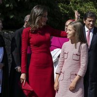 La Reina Letizia y la Infanta Sofía en Covadonga