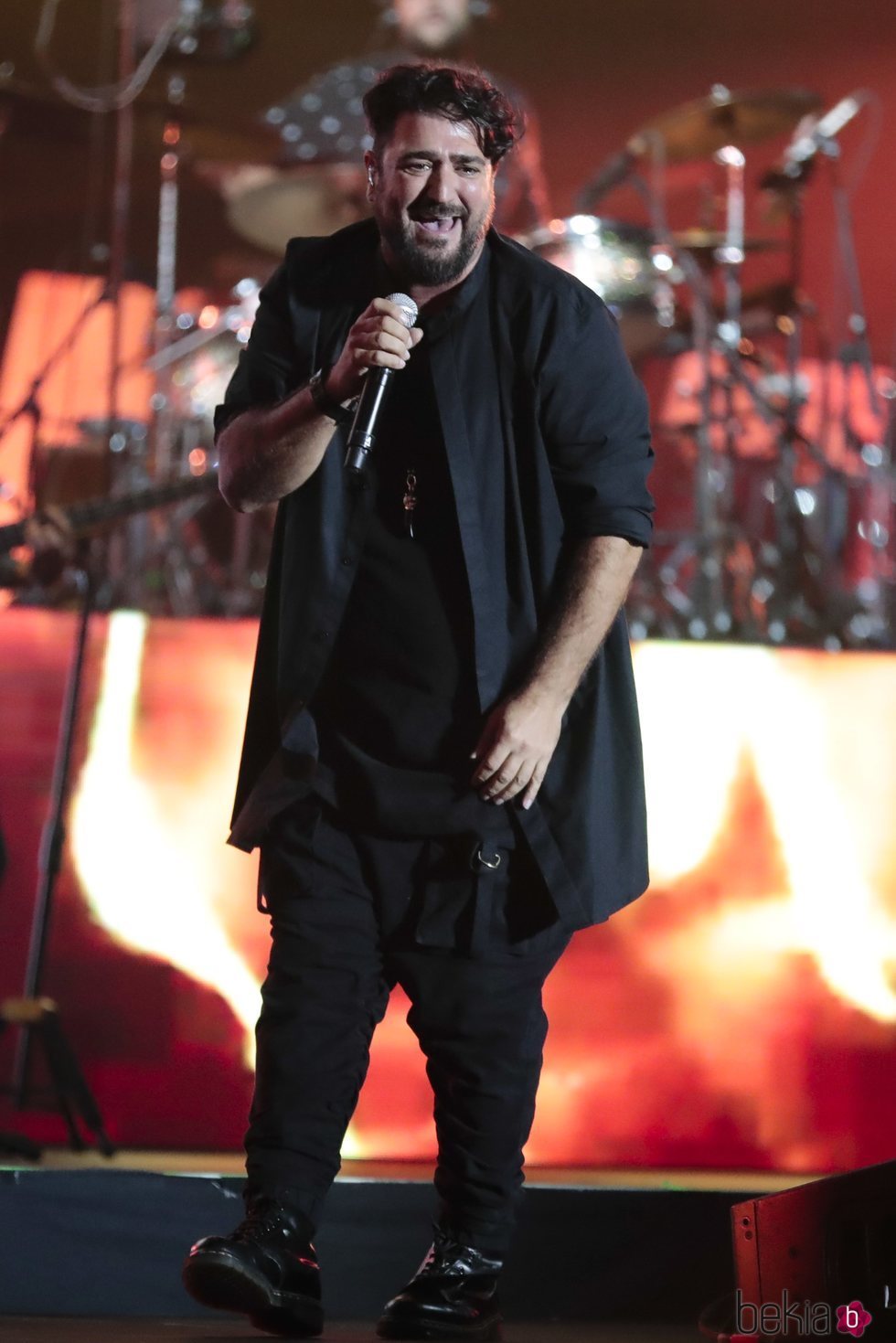 Antonio Orozco en el concierto 'Vive Dial' 2018 en Madrid