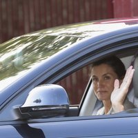 Los Reyes Felipe y Letizia en la vuelta al cole de la Princesa Leonor y la Infanta Sofía