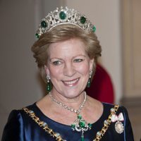 Ana María de Grecia en el 40 aniversario en el trono de Margarita de Dinamarca